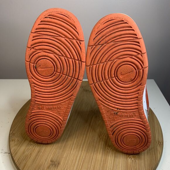 Nike Court Borough Mid 2 CD7782-008 White Basketball Womens Size 7 Shoes - Picture 7 of 8